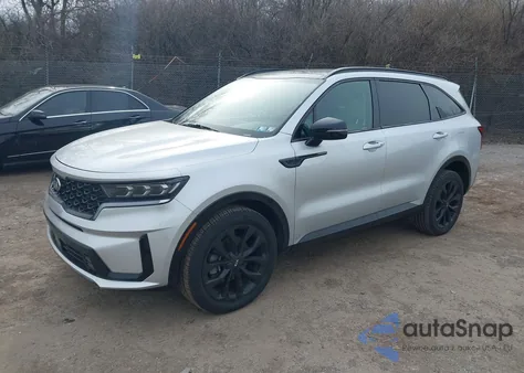 2021 Kia Sorento Sx из США, поврежденный, VIN 5XYRKDLF2MG040606